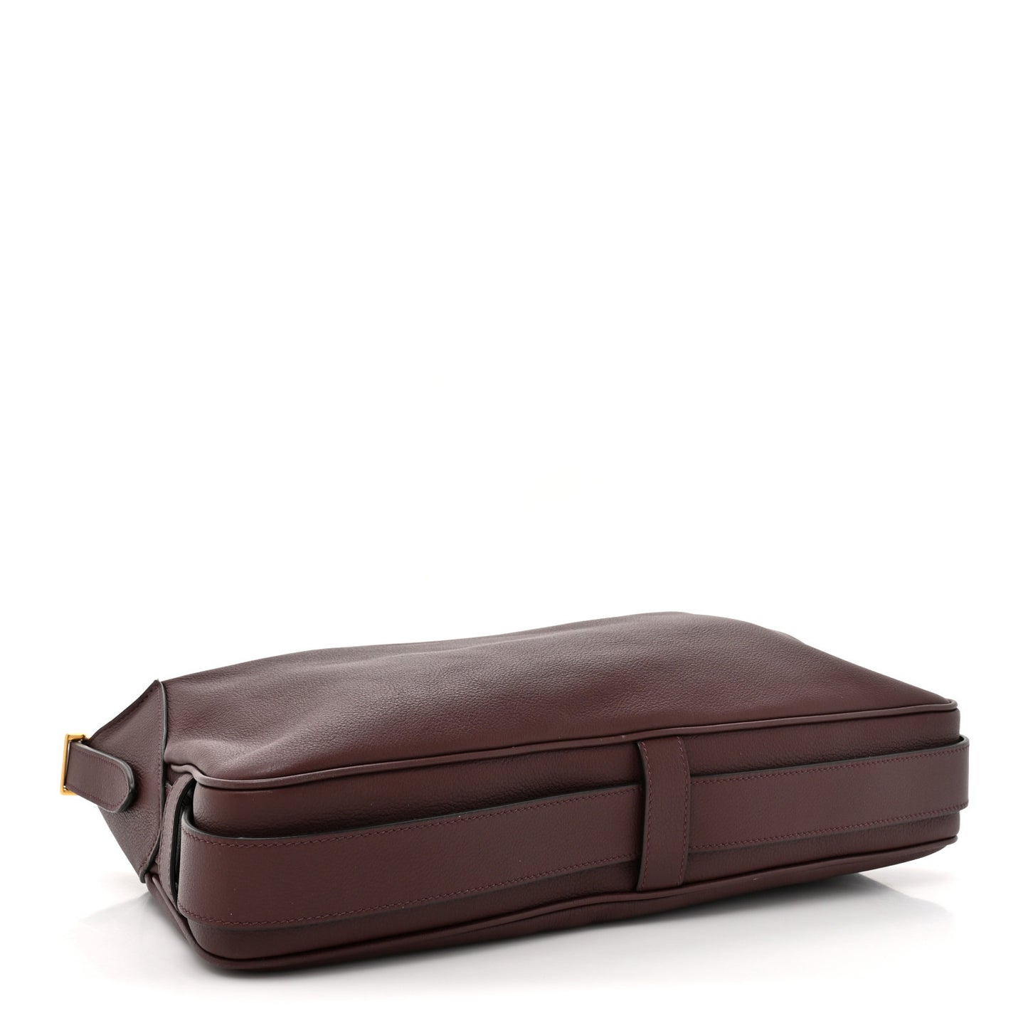 Supple Calfskin Medium Romy Shoulder Bag Hickory