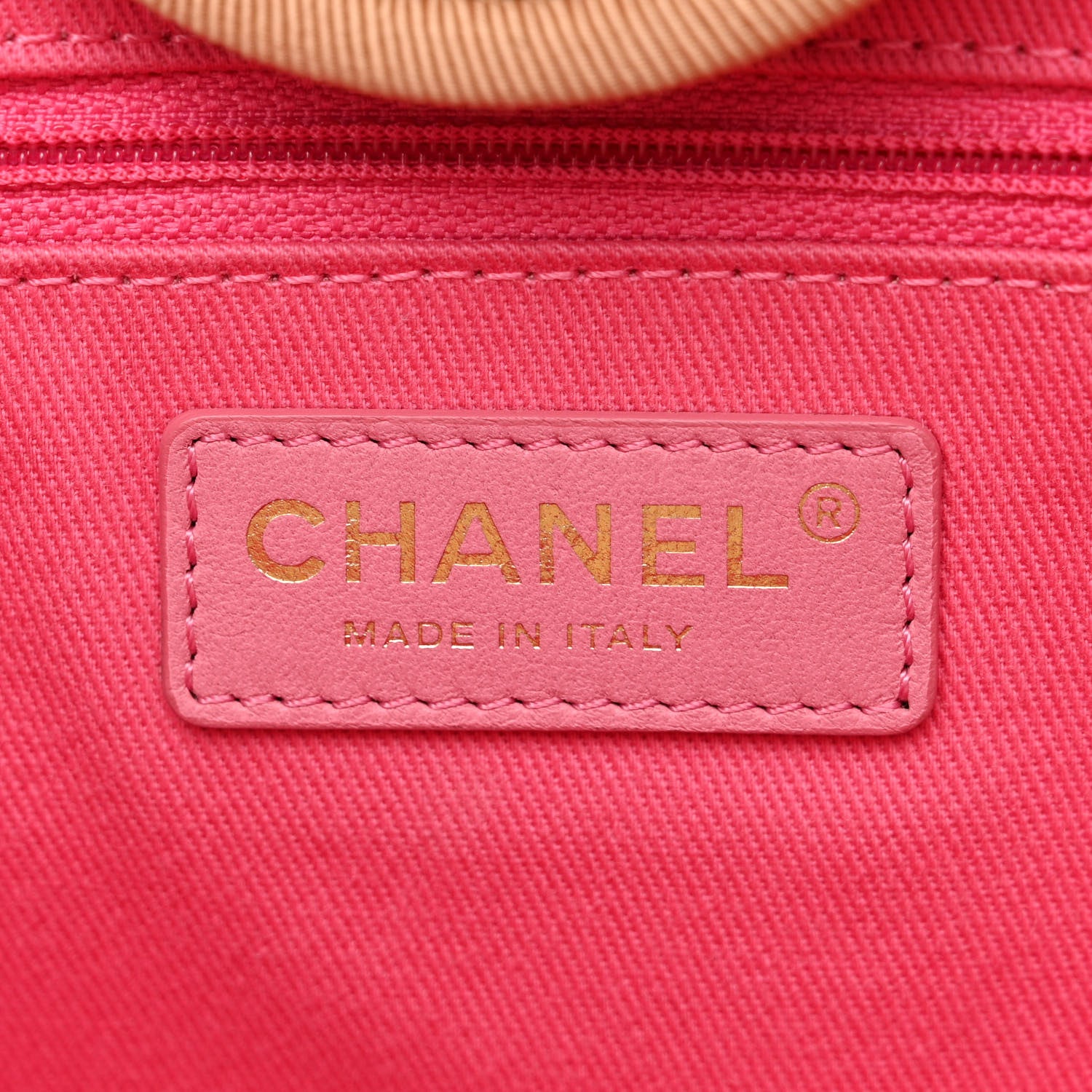 Chanel Straw Raffia Calfskin Striped Medium Deauville Tote Black Beige Ivory 6 of 10