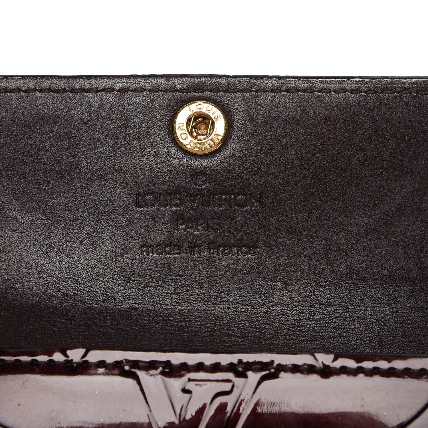 Louis Vuitton Vernis Ludlow Wallet Amarante 6 of 8