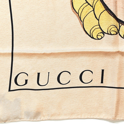 Gucci Silk Proserpina Square Scarf Multicolor 3 of 4