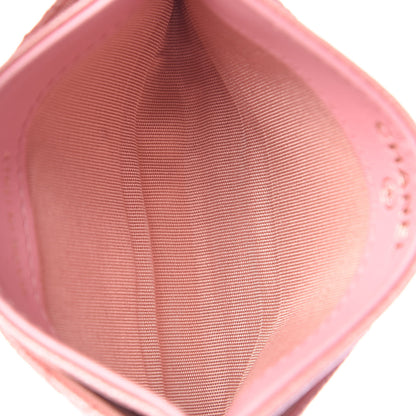 Chanel Iridescent Caviar Quilted Card Holder Pink 5 of 9