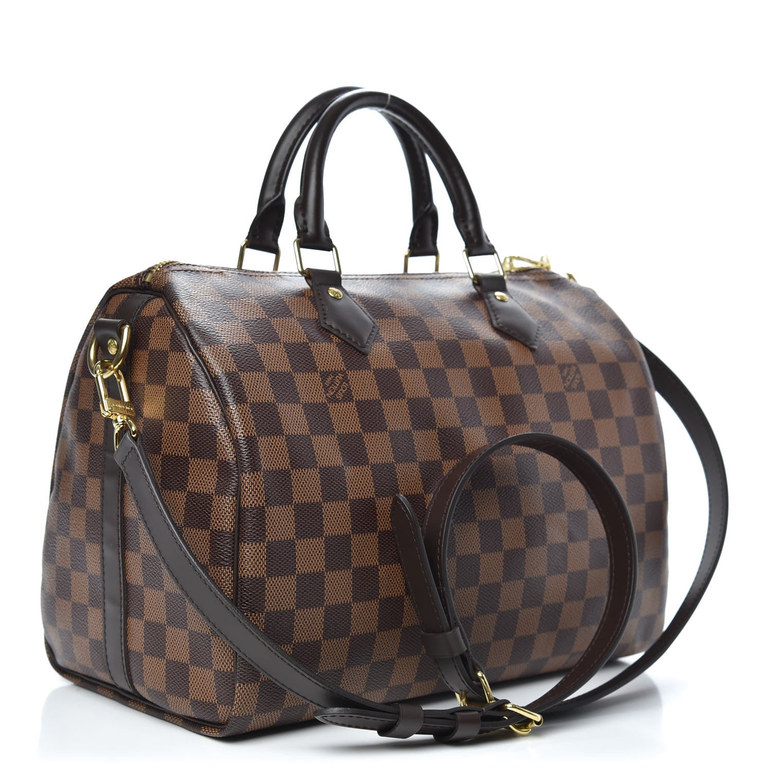 Louis Vuitton Damier Ebene Speedy Bandouliere 30 3 of 11