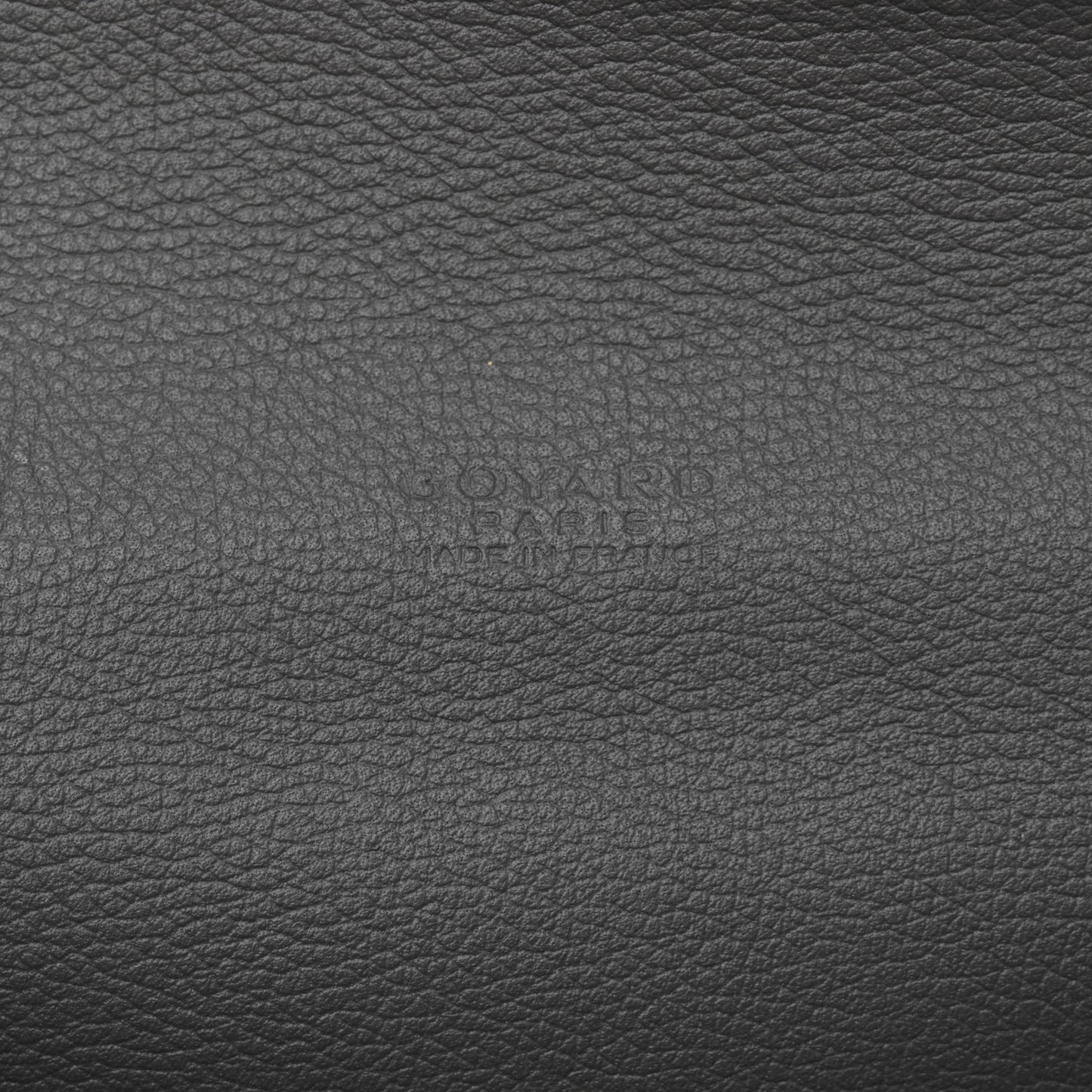 Goyardine Calfskin Chypre Wallet Pouch Grey