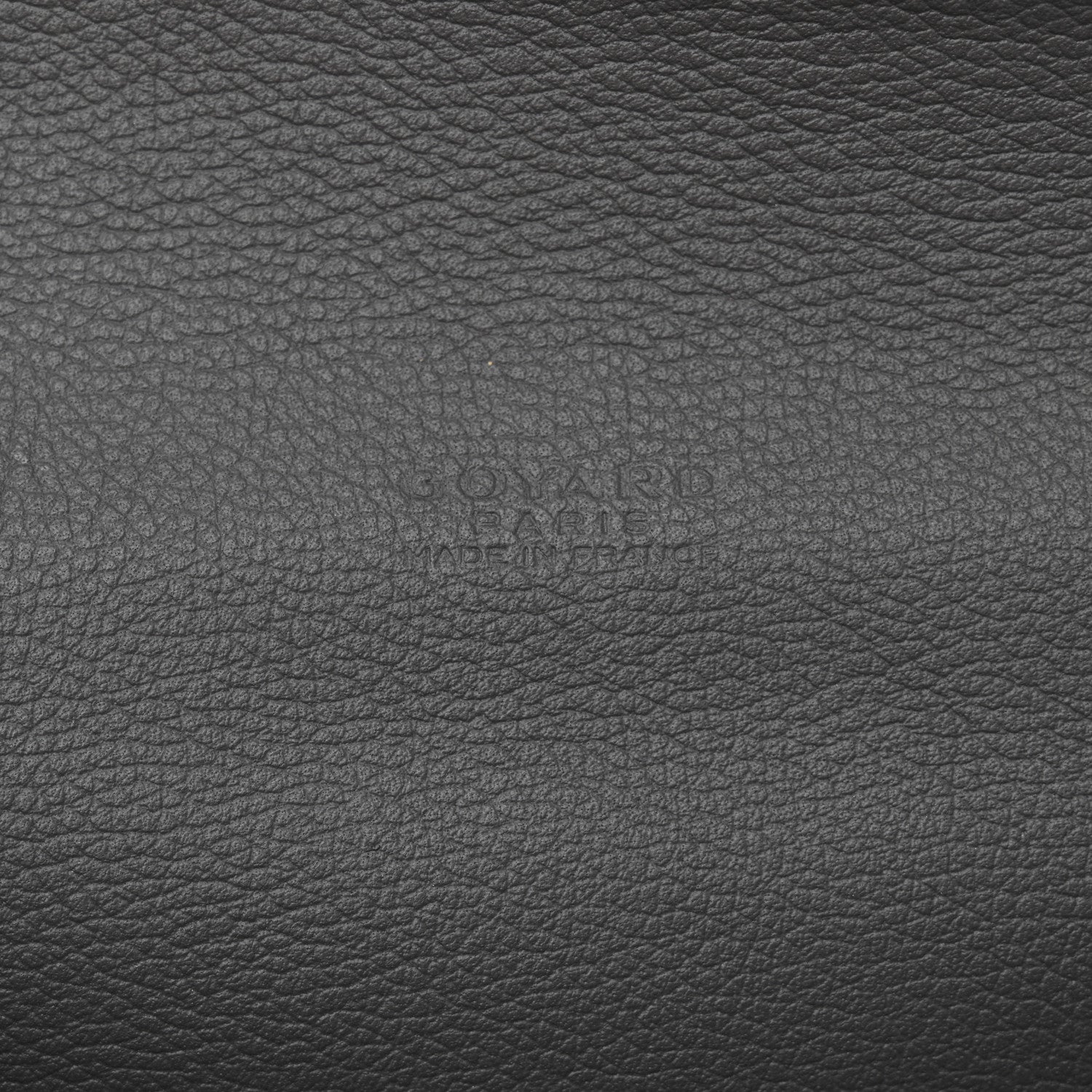 Goyard Goyardine Calfskin Chypre Wallet Pouch Grey 6 of 10