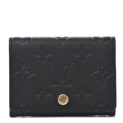 Louis Vuitton Empreinte Business Card Holder Black 1 of 6