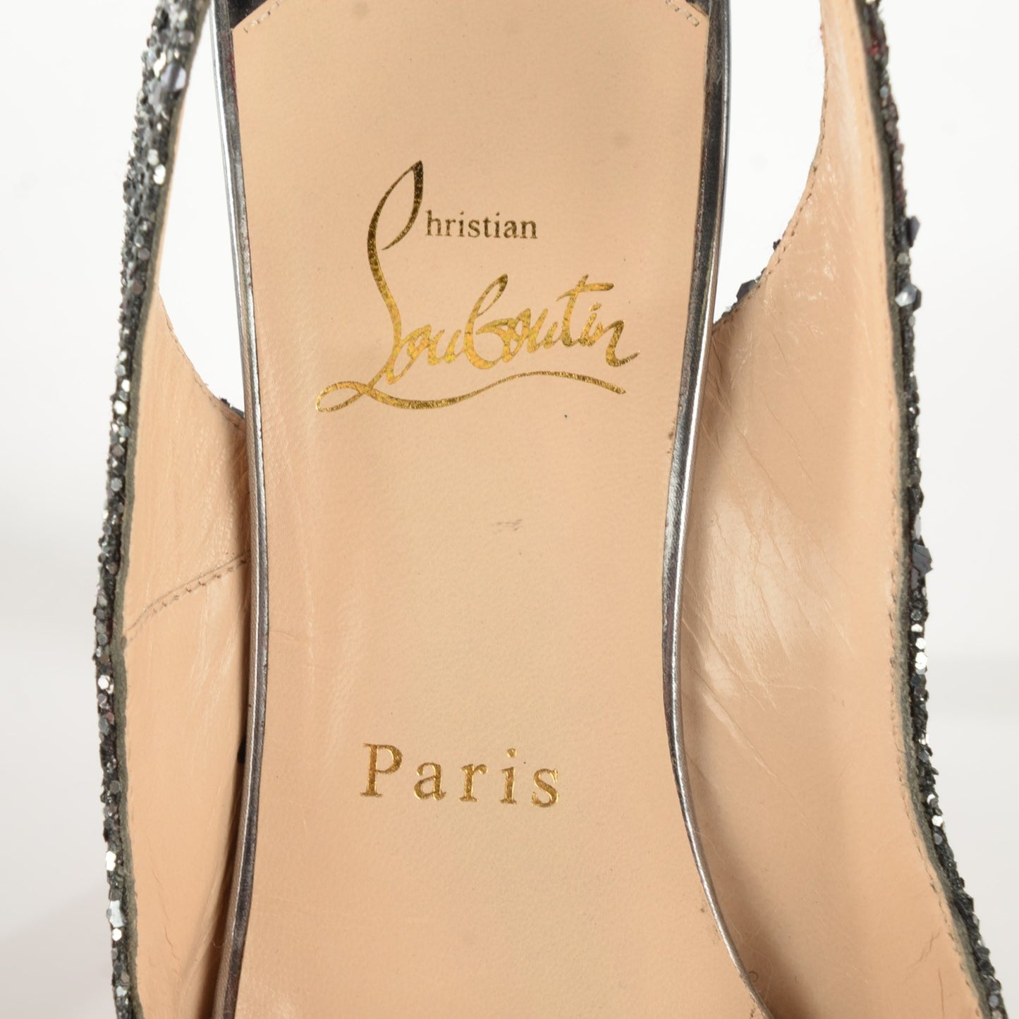 Glitter Hyper Prive 120 Pumps 39.5