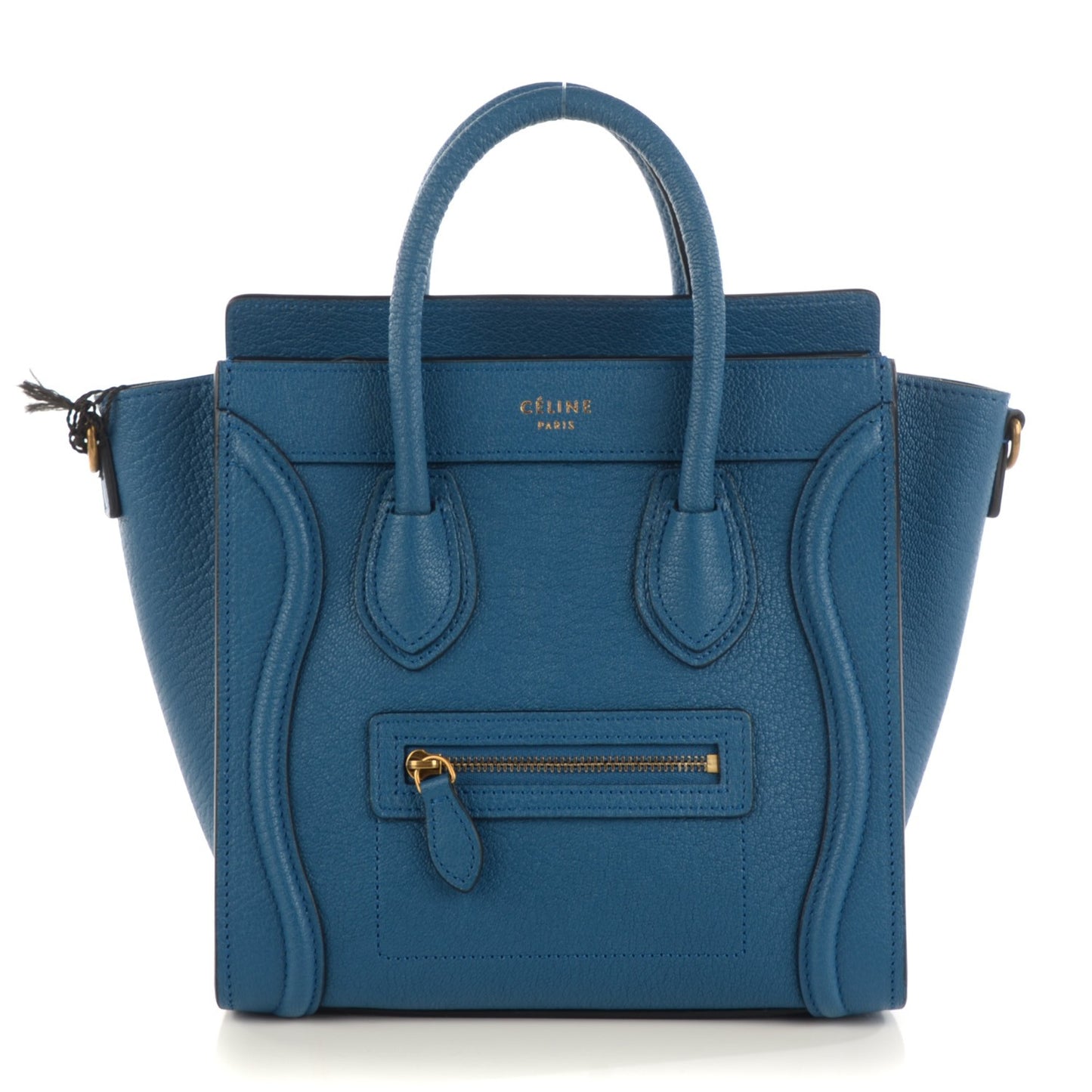 Goatskin Nano Luggage Deepsea