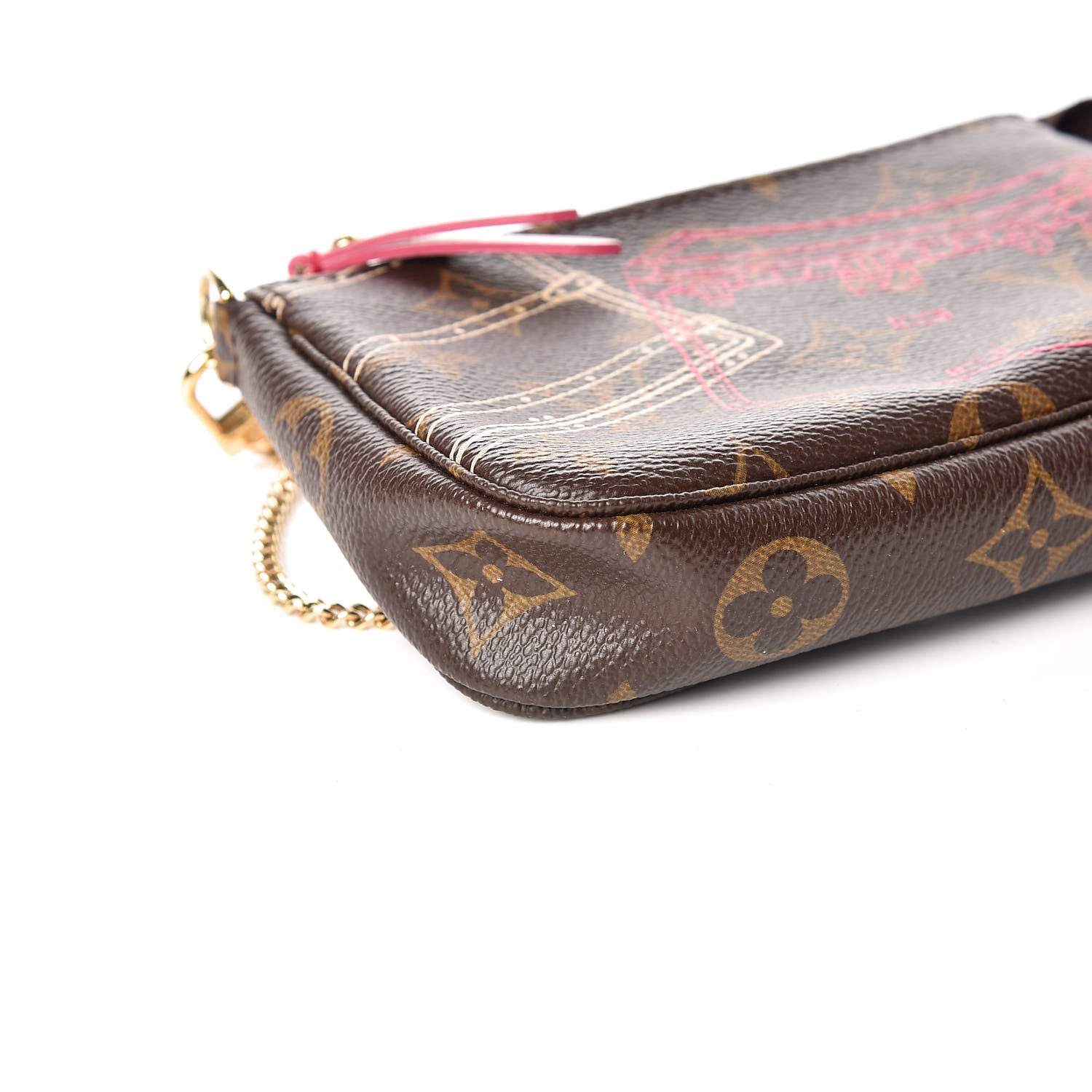 Louis Vuitton Monogram 2014 Christmas Animation Mini Pochette Accessories 5 of 9
