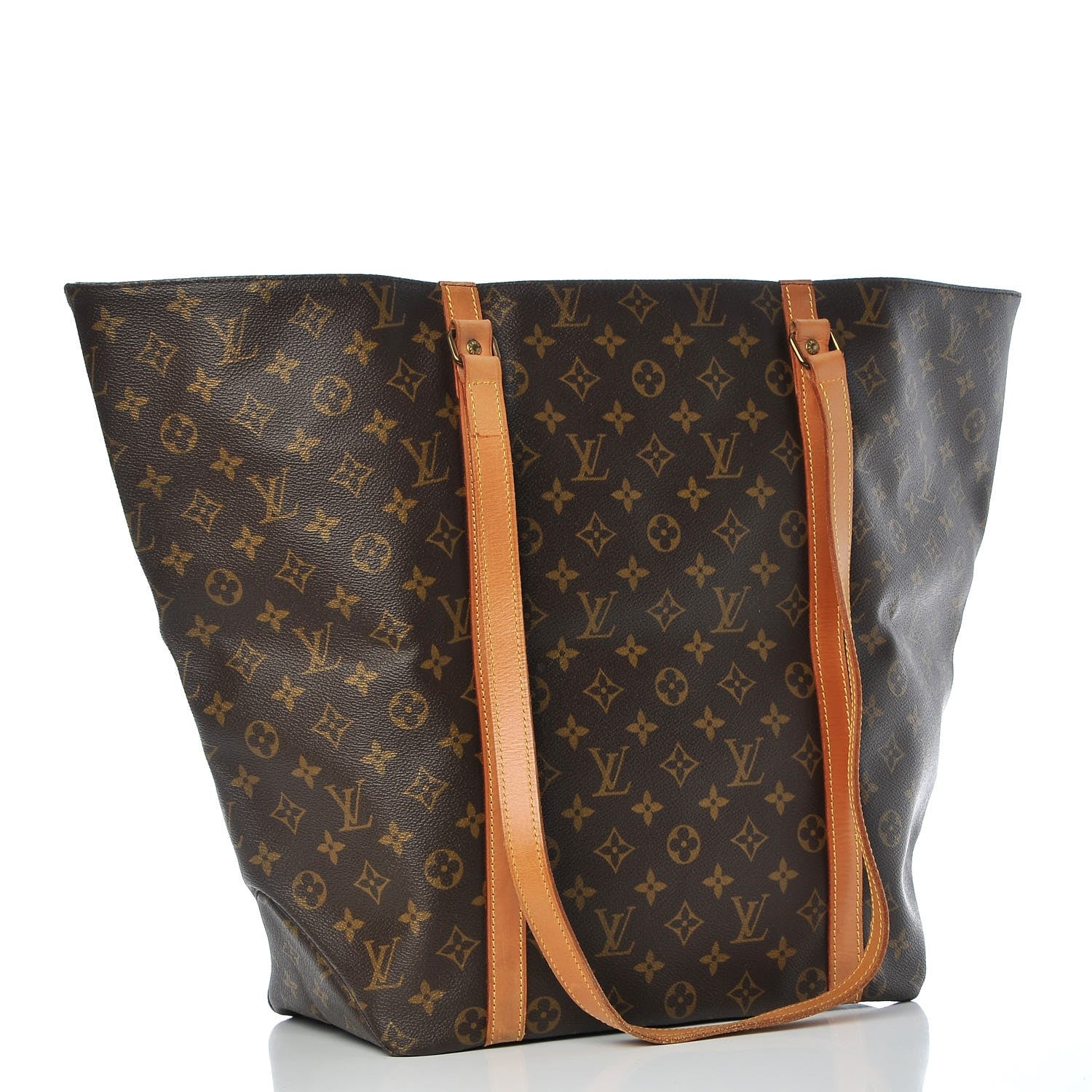 Louis Vuitton Monogram Sac Shopping Tote 3 of 11