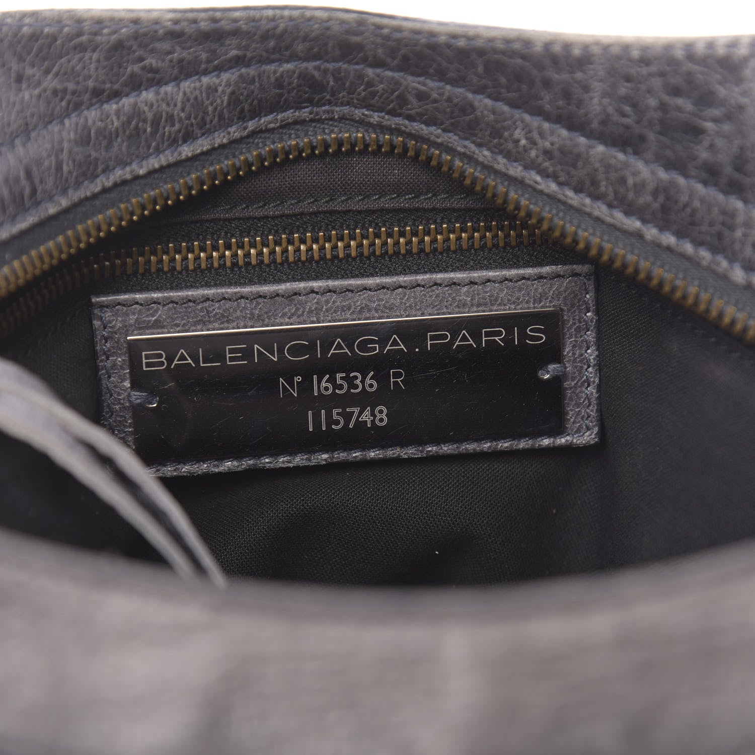 Balenciaga Agneau Classic Hardware City Anthracite 6 of 10