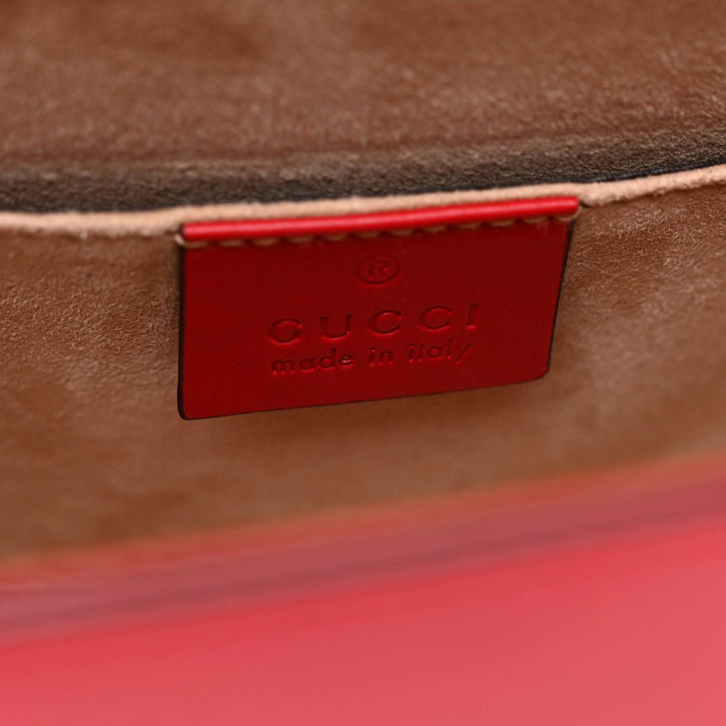 Calfskin Mini Sylvie Top Handle Bag Hibiscus Red