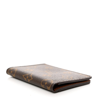 Louis Vuitton LOUIS VUITTON Monogram Porte-Cartes Pass Vertical Card Holder 4 of 7