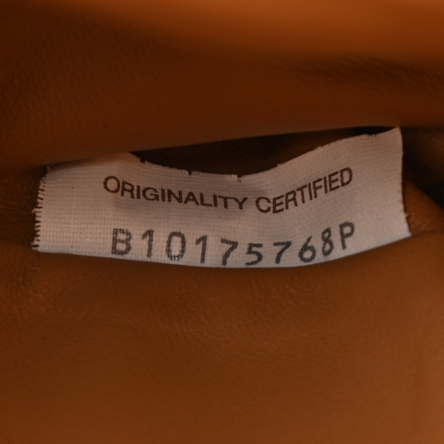 Nappa Intrecciato Teen Pouch Caramel