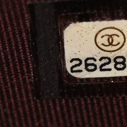 Chanel Aged Calfskin Quilted Small New York Charms 2.55 Reissue Zip Around Wallet Black 9 of 12