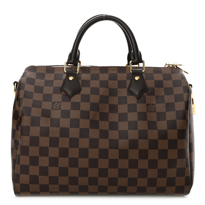 Louis Vuitton Damier Ebene Speedy Bandouliere 30 1 of 13
