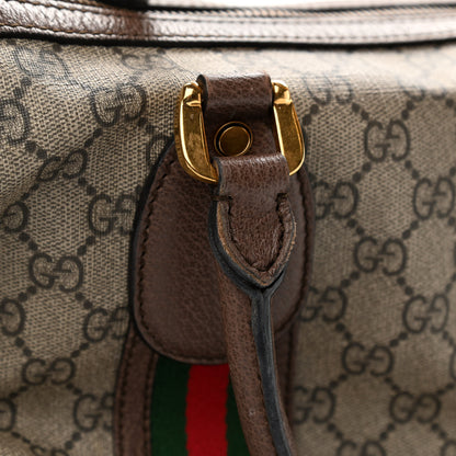 Gucci Soft GG Supreme Monogram Web Neo Vintage Duffle Bag Beige New Acero Crop 17 of 17