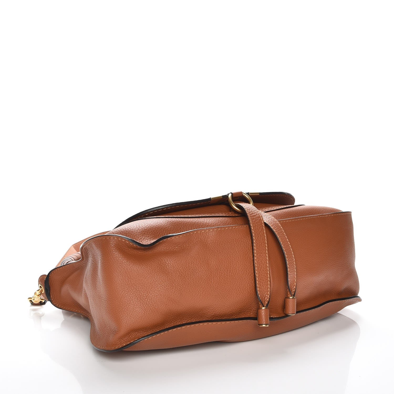 Chloe Calfskin Medium Marcie Satchel Tan 5 of 8
