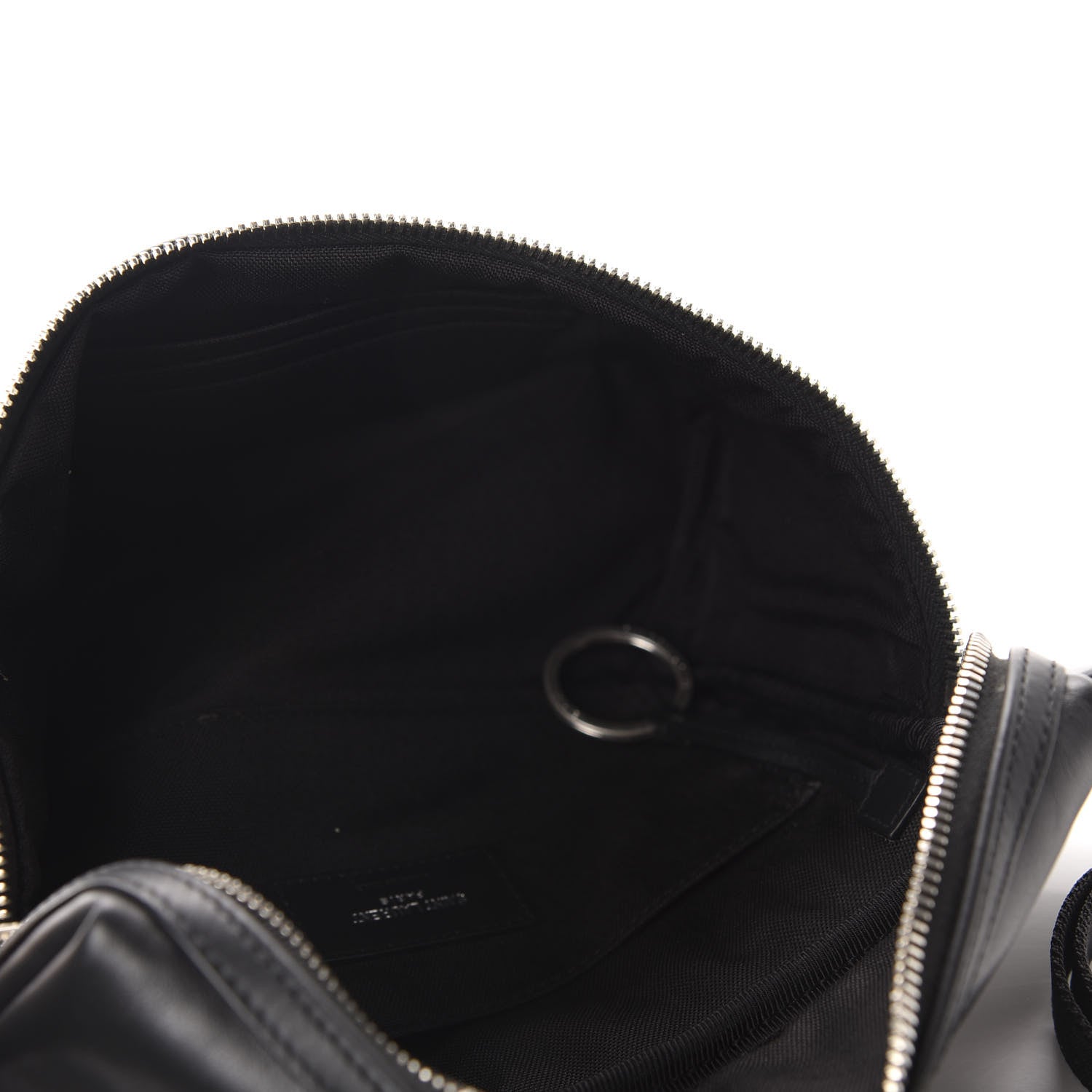 Saint Laurent Calfskin City Belt Bag Black 5 of 10