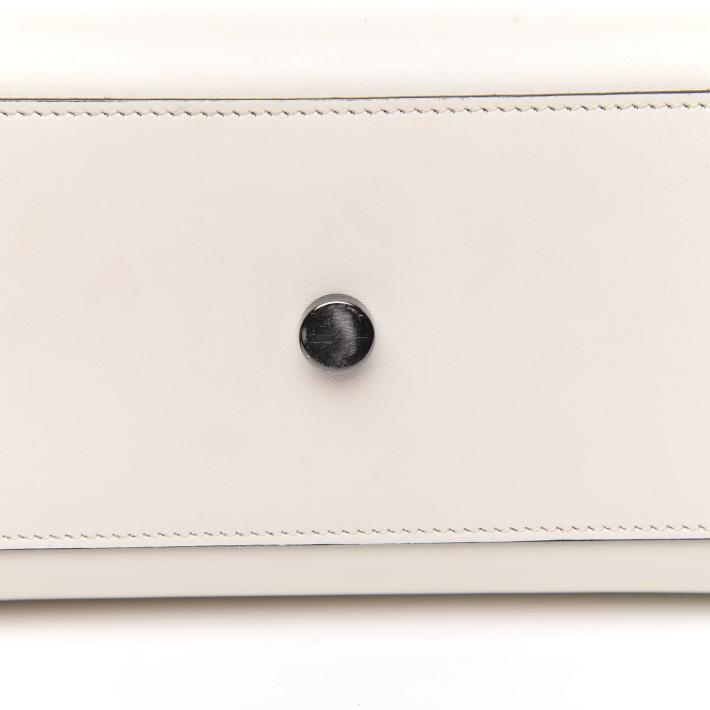 Grained Calfskin Nano Sac De Jour Porcellana Black