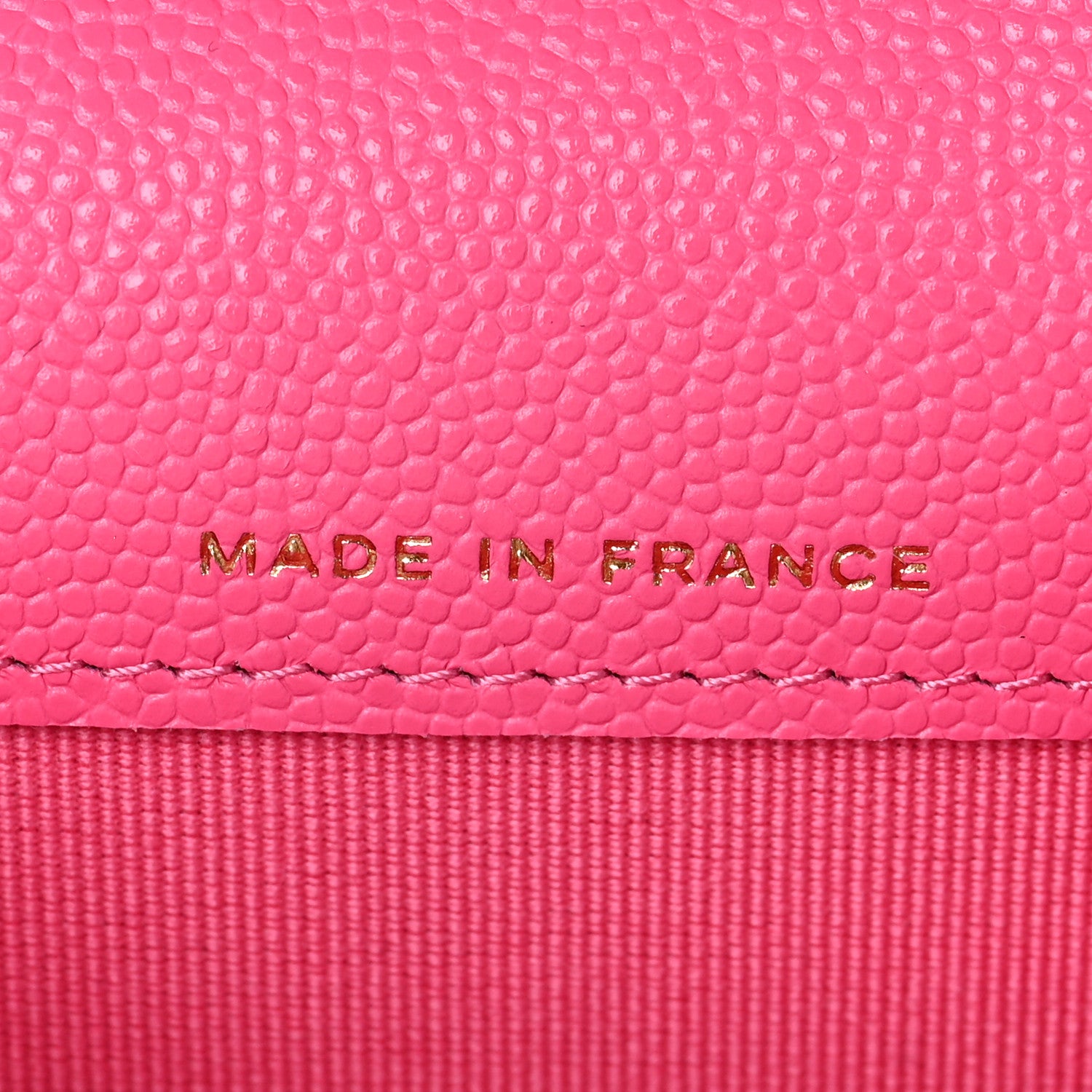 Chanel Caviar Quilted Flap Card Holder Wallet Pink 7 of 9