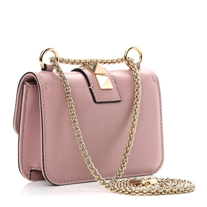 Valentino Garavani Vitello Mini Glam Lock Rockstud Flap Lipstick 3 of 14