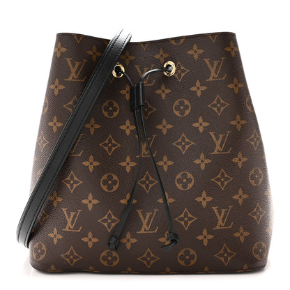 Louis Vuitton Monogram Neonoe MM Black 1 of 9