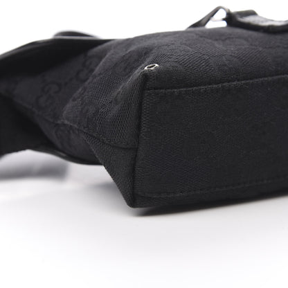 Gucci GG Monogram Web Flight Belt Bag Black 9 of 11