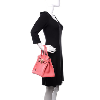 Hermes Togo Birkin 30 Rose Lipstick 2 of 30