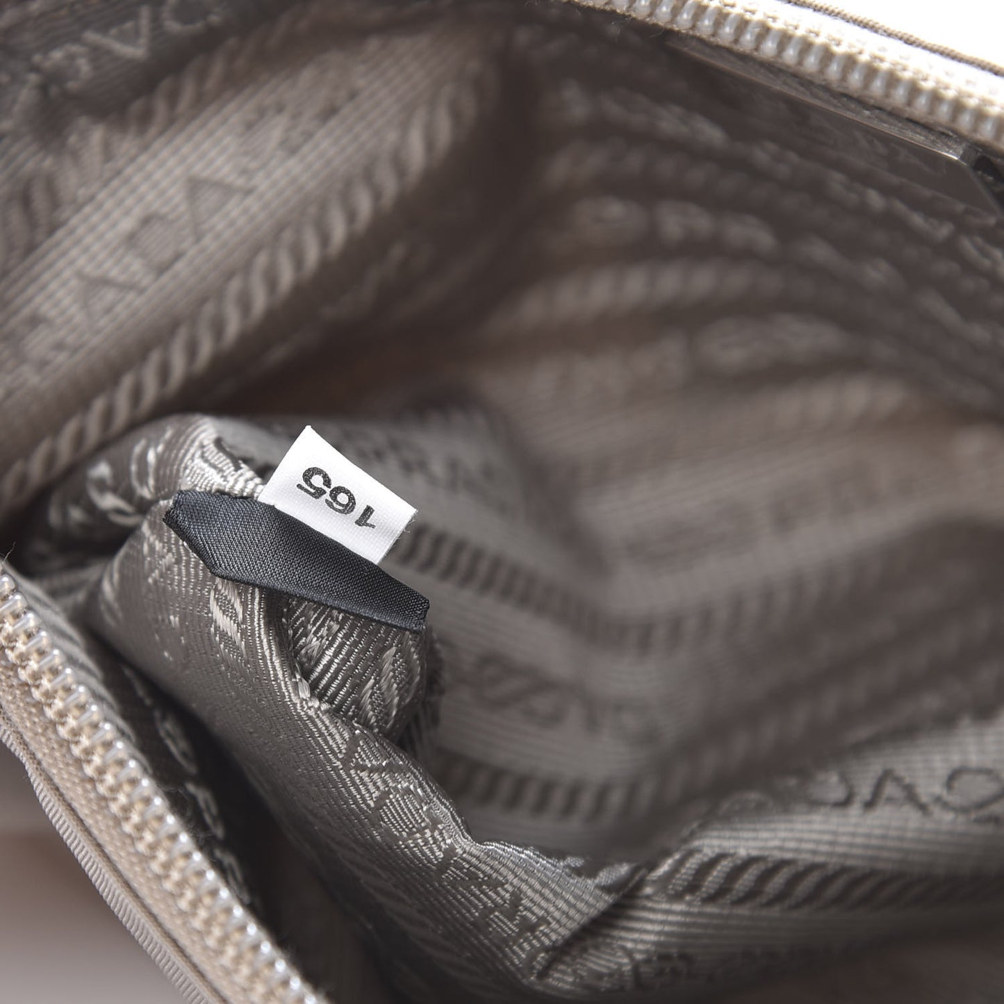 Tessuto Nylon Maniglia Pouch Argilla