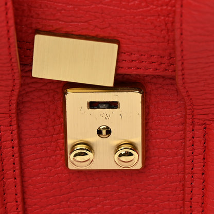 3.1 Phillip Lim Textured Calfskin Mini Pashli Satchel Red 14 of 15