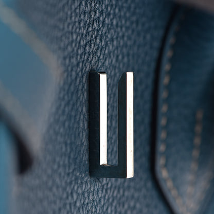 Hermes Togo Birkin 35 Blue Jean 32 of 32