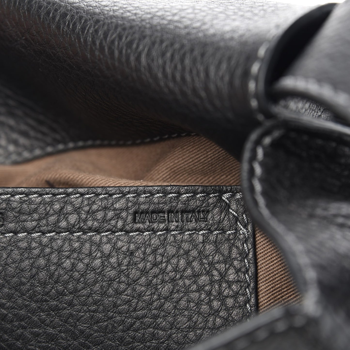 Calfskin Medium Marcie Round Crossbody Bag Black