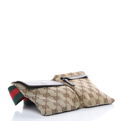 Gucci Monogram Web Belt Bag Dark Brown 4 of 8