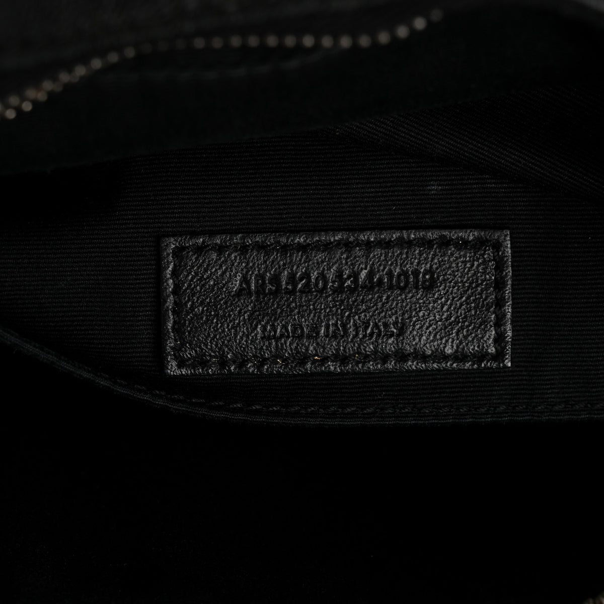 Saint Laurent Calfskin Monogram Lou Camera Bag Black 7 of 10