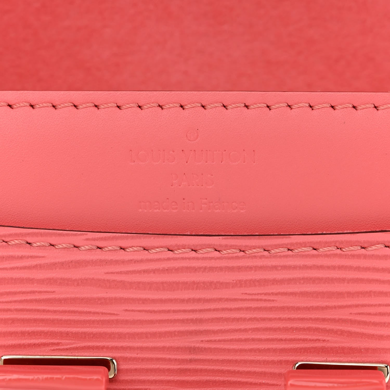 Louis Vuitton Epi Louise Strap PM Corail 6 of 10