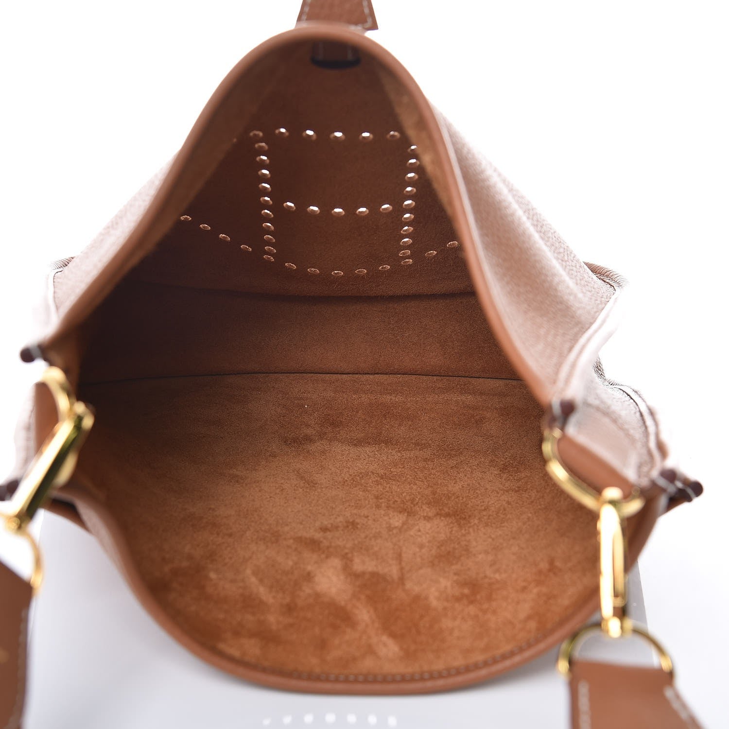 Hermes Taurillon Clemence Evelyne III PM Gold 5 of 9