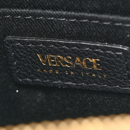 Versace Calfskin La Medusa Round Camera Bag Black 6 of 8