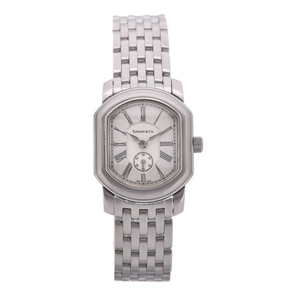 Tiffany Stainless Steel 24mm Mark Coupe Resonator Quartz Watch 1 of 8