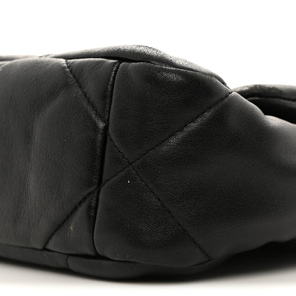 Chanel Lambskin Quilted Medium Chanel 19 Flap Black 11 of 13