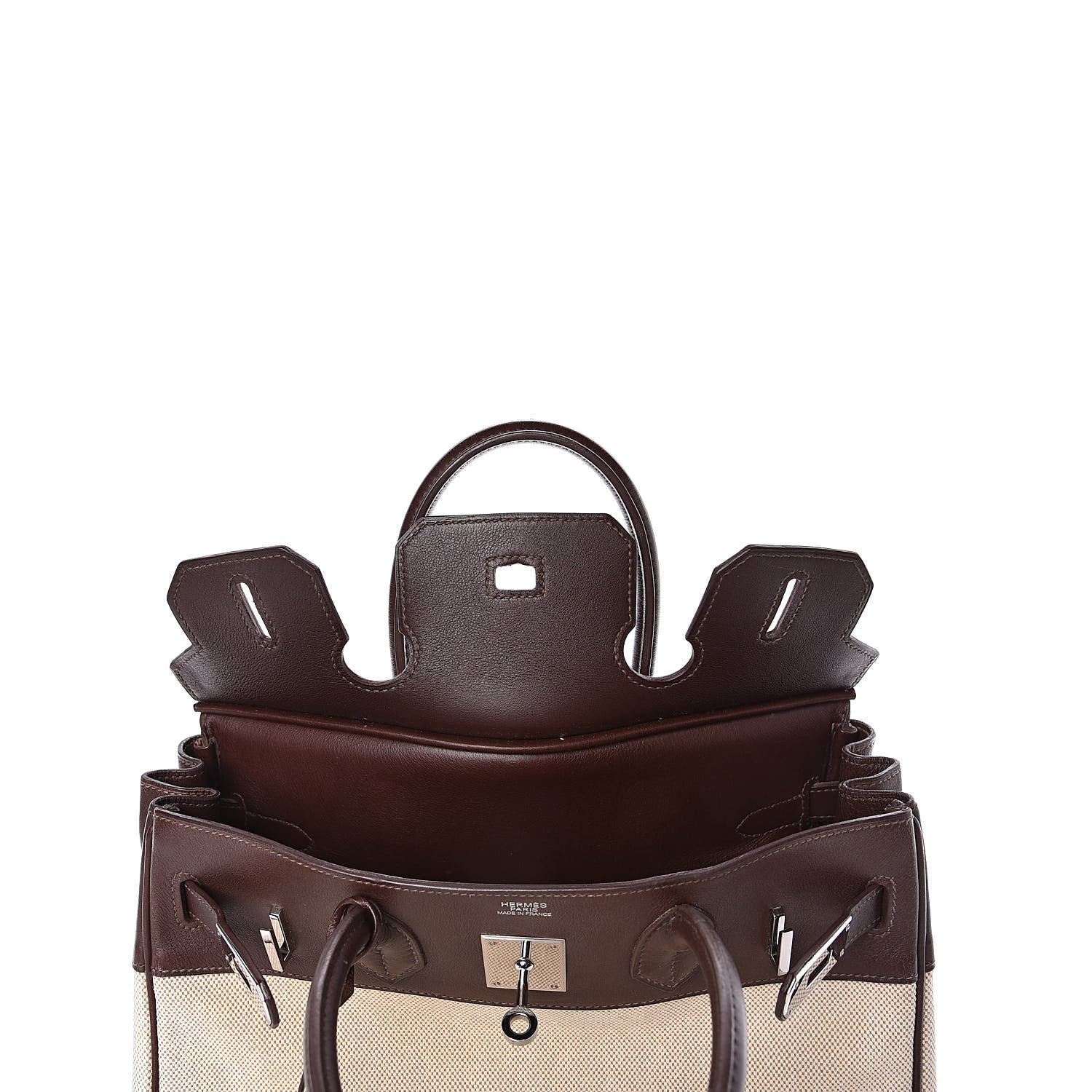 Hermes Toile Swift Birkin 30 Chocolate 27 of 31