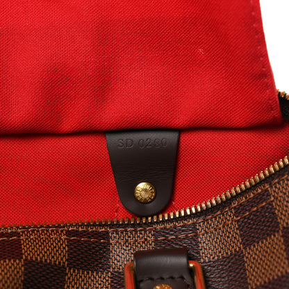 Louis Vuitton Damier Ebene Speedy Bandouliere 30 7 of 10