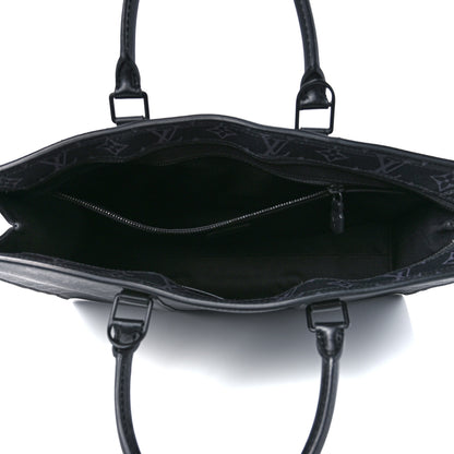 Louis Vuitton Monogram Eclipse Sac Plat Horizontal Zipper 5 of 10