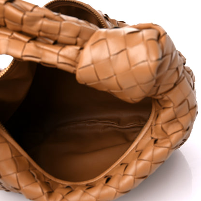 Bottega Veneta Nappa Intrecciato Teen Jodie Hobo Caramel 5 of 9