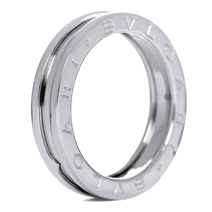 Bulgari 18K White Gold B.Zero1 One-Band Ring 56 7.5 5 of 5