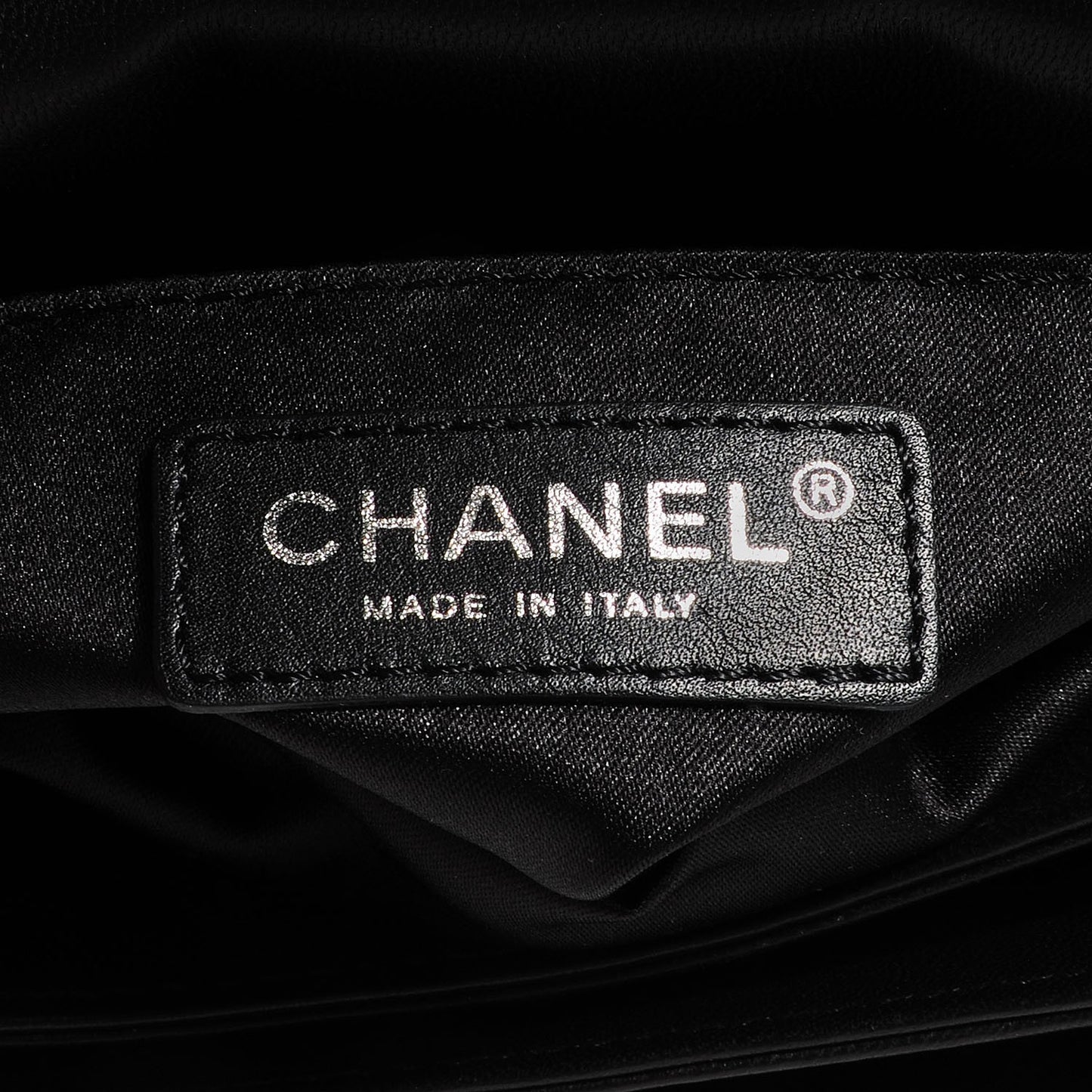 Lambskin Quilted Medium 3 Accordion Flap Black