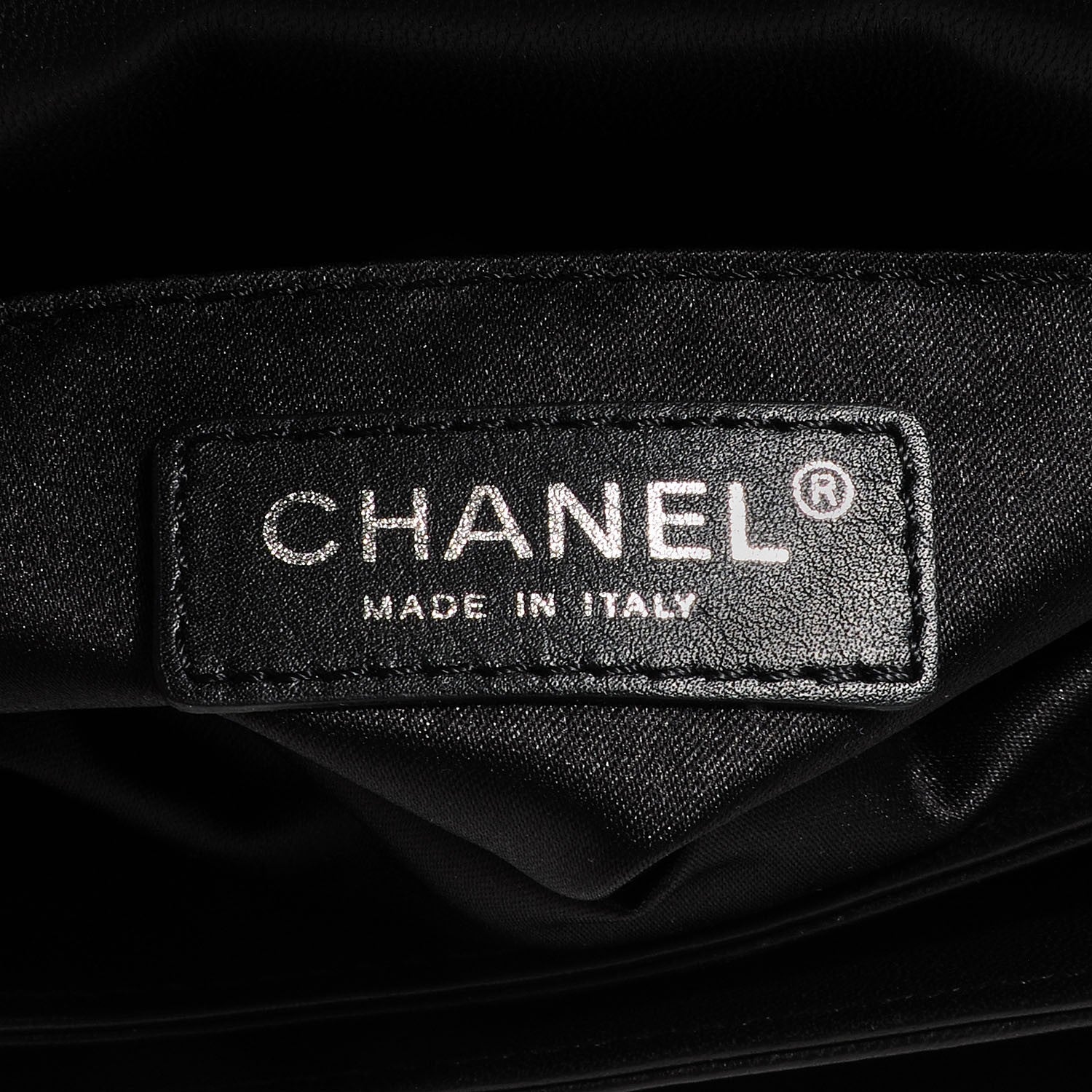 Chanel Lambskin Quilted Medium 3 Accordion Flap Black 7 of 9