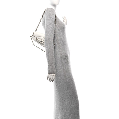 Gucci Demetra Mini Horsebit 1955 Asymmetric Shoulder Bag Great White 2 of 10
