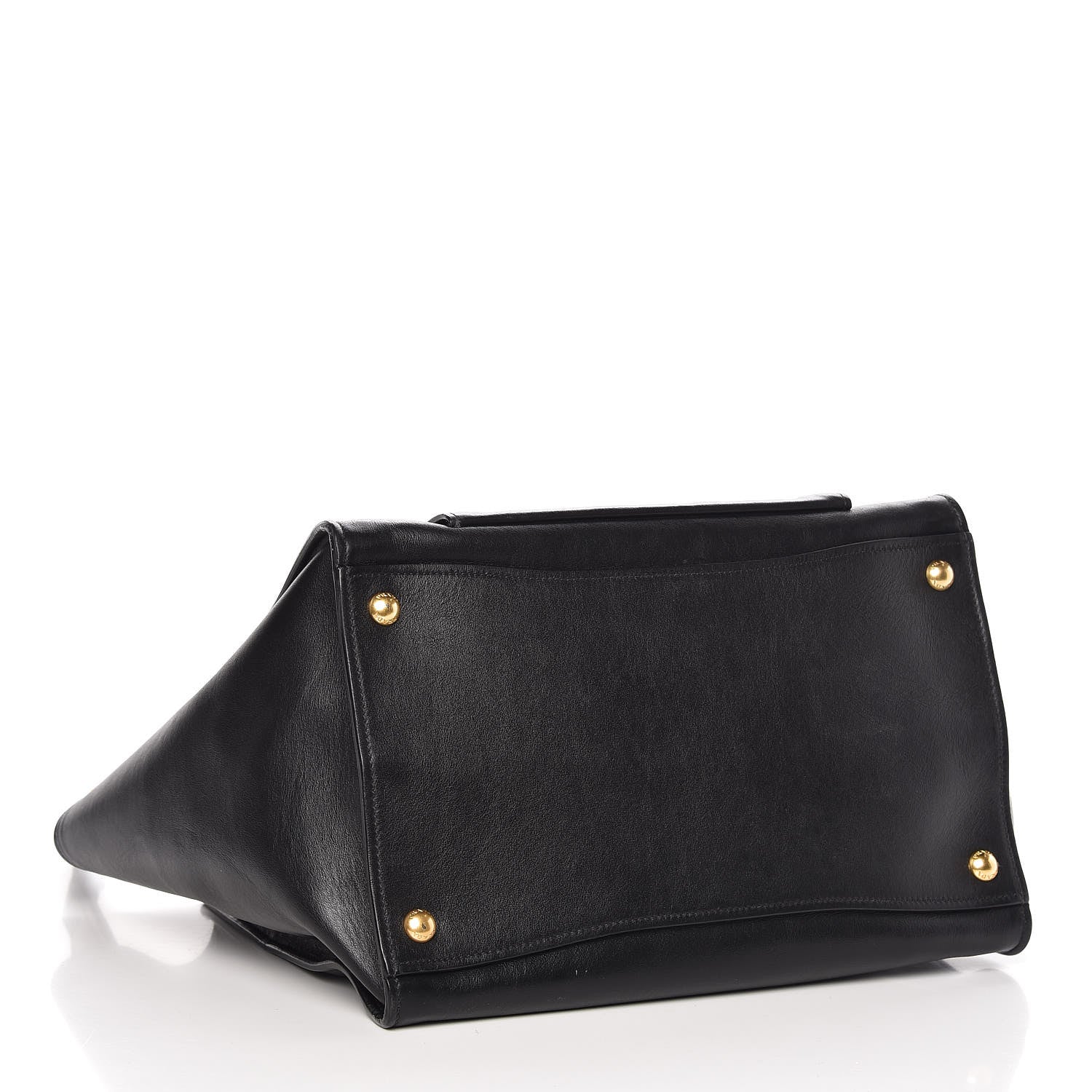 Prada Soft Calfskin Tote Black 4 of 9