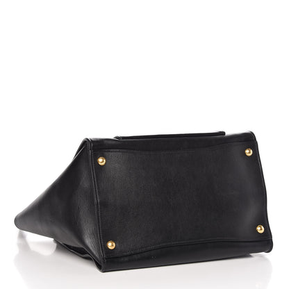 Prada Soft Calfskin Tote Black 4 of 9