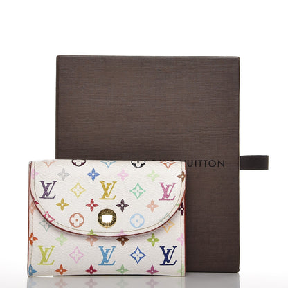 Louis Vuitton Monogram Multicolor Business Card Holder White 7 of 7